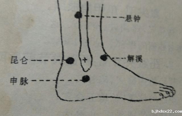 足三阳经穴 足三阳经穴