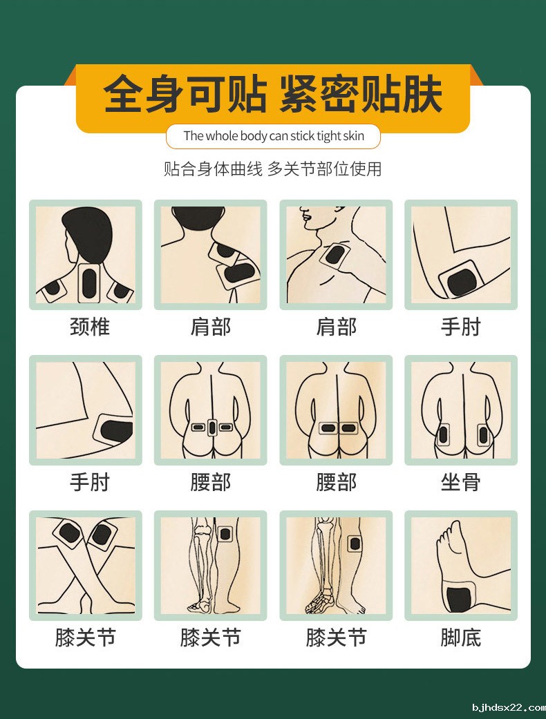 雪莲红花贴的适用部位