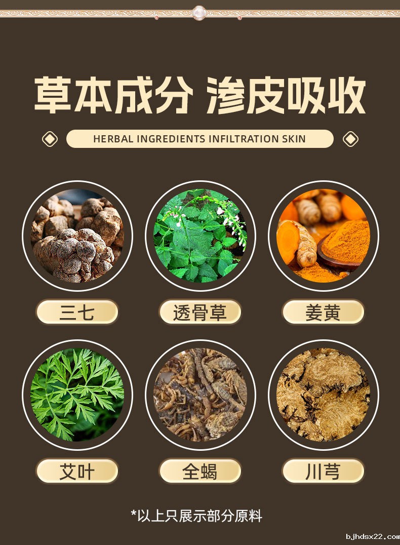 强筋健骨贴草本配方 强筋健骨贴草本配方